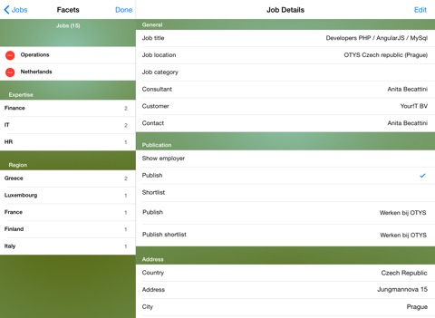 OTYS Jobs HD screenshot 3
