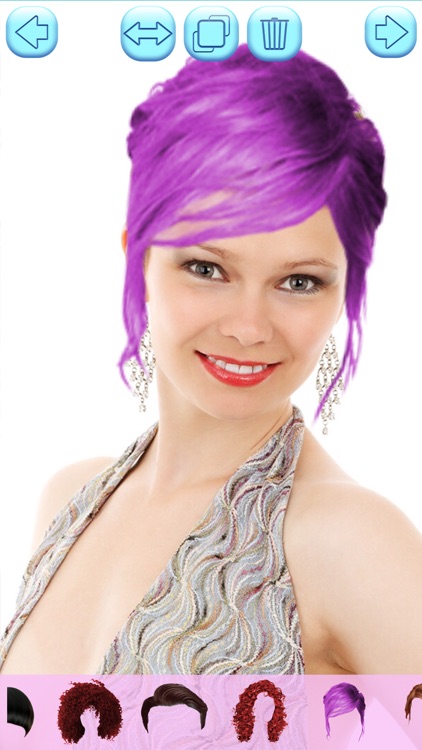 Hair Color Changing App - Try Various Shade.s & Hairstyle.s with Automatic Wig Modifier screenshot-3