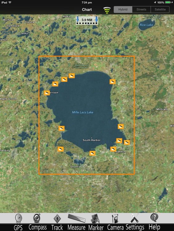 Mille Lacs Lake Charts Pro screenshot-3