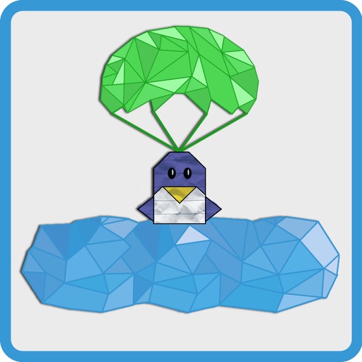 Origami Parachute Icon