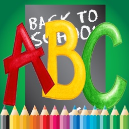 ABC Coloring Book for children age 1-10 (Alphabet Upper): Drawing & Coloring page games free for learning skill