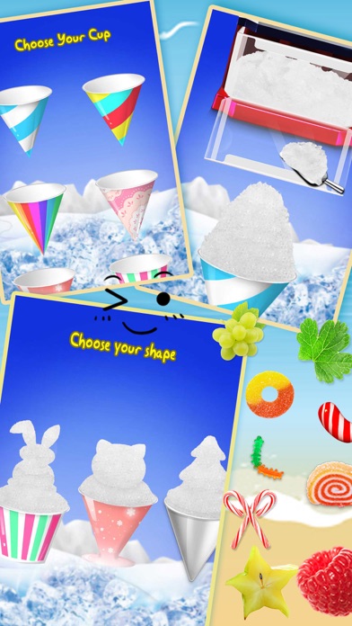 How to cancel & delete Snow Cone Maker - Happy Summer Frozen Food Making Games from iphone & ipad 1