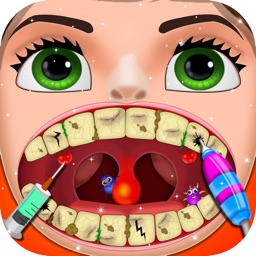 Crazy Dentist Mania game for Kids, girls and toddler