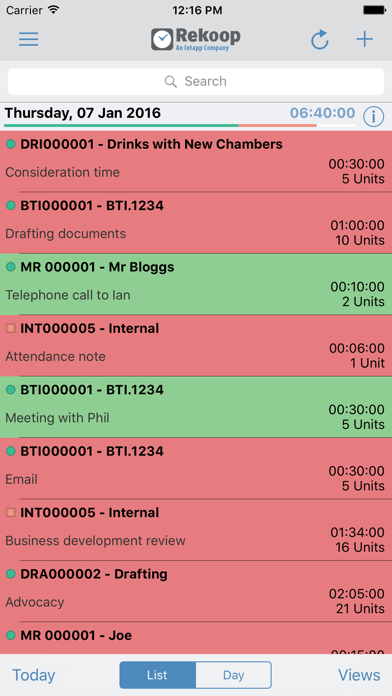 How to cancel & delete Rekoop Time Capture from iphone & ipad 1