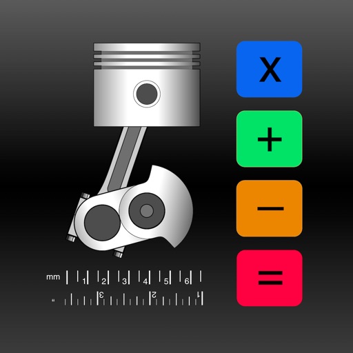 PistonCalc: Multipurpose Engine Calculator with unit conversion iOS App