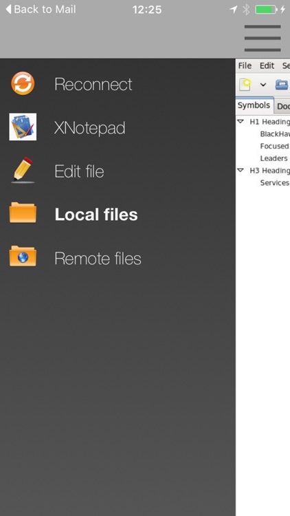 XNotepro - IDE editor for html, txt, perl & phyton screenshot-3