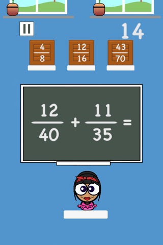 Math Academy - Fractions screenshot 2