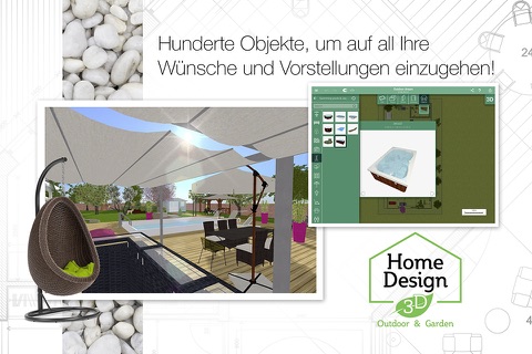 Home Design 3D Outdoor Garden screenshot 4