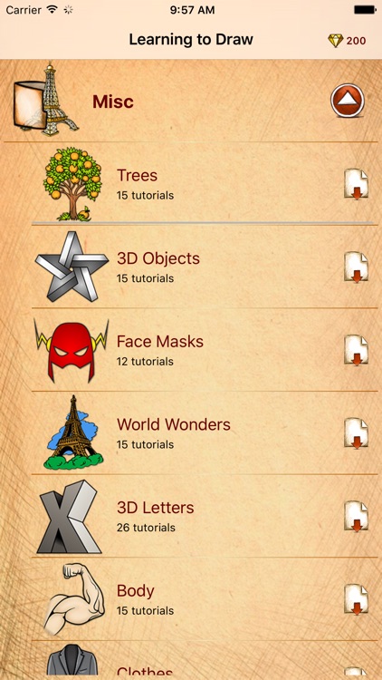 Learning to Draw Forest Trees