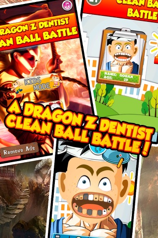 Dragon Z Dentist - "Clean Ball Battle!" screenshot 2