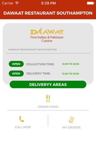 DAAWAT RESTAURANT SOUTHAMPTON screenshot 2