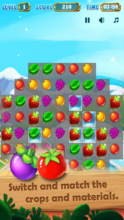 Fruit Sky - Match Fruit Splash