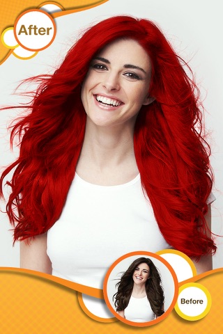 Hair Color Style Changer - Hair Recolor Effects Salon screenshot 4