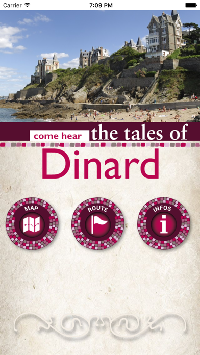 How to cancel & delete Come hear the tales of Dinard from iphone & ipad 1