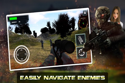 Sniper Guard Mission - Be the defender of the girl of chief screenshot 3