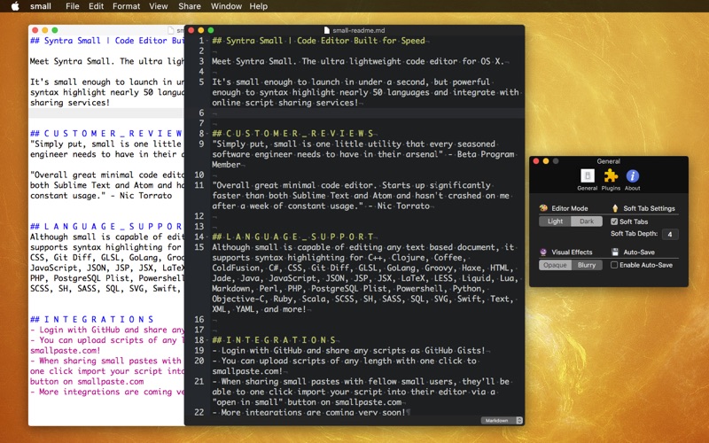 Syntra Small | Code Editor Built for Speed thumbnail 2
