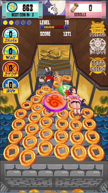 Ninja Coin Pusher screenshot-4