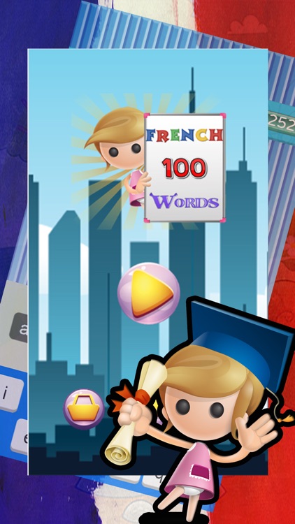 100 Basics Easy Words : Learning French Vocabulary Free Games For Kids, Toddler, Preschool And Kindergarten