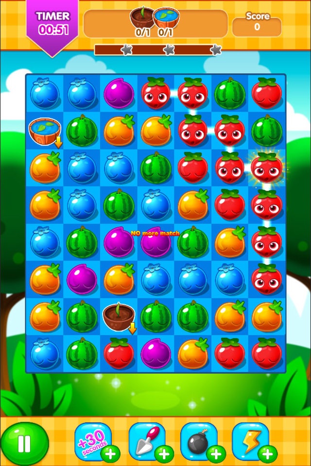 Crazy Fruit Link Splash : Amazing Pop Deluxe Paradise screenshot 2