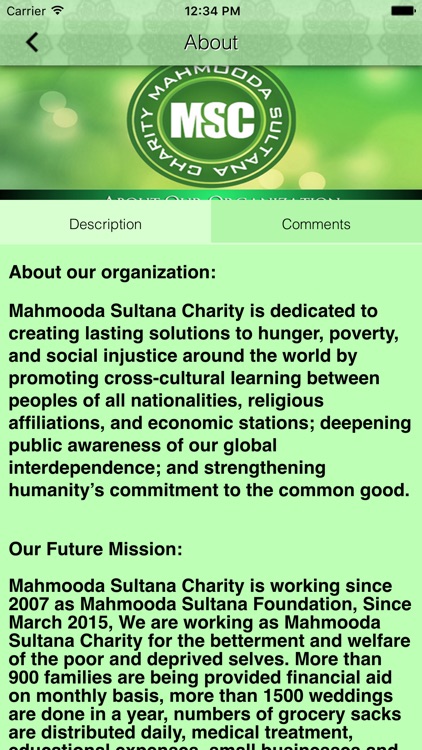 MS Charity screenshot-3