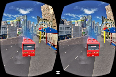 VR-City Metro Bus Simulation 3D Free screenshot 3