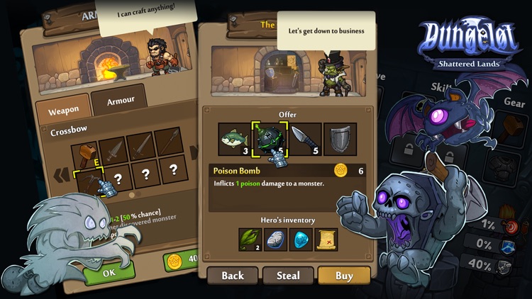 Dungelot: Shattered Lands screenshot-3