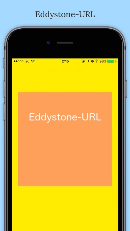 Eddystone-URL on Browser