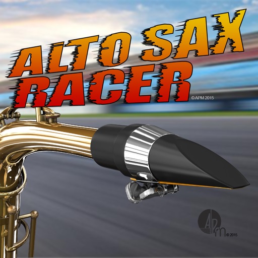 Alto Sax Racer Icon