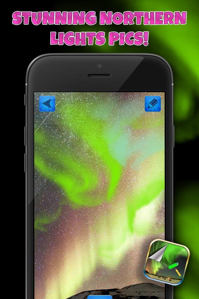 Aurora Borealis Wallpapers – Beautiful Northern Lights Pictures and Background Theme.s screenshot 2