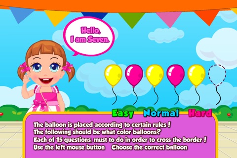 Baby Balloon Party - Educational screenshot 3