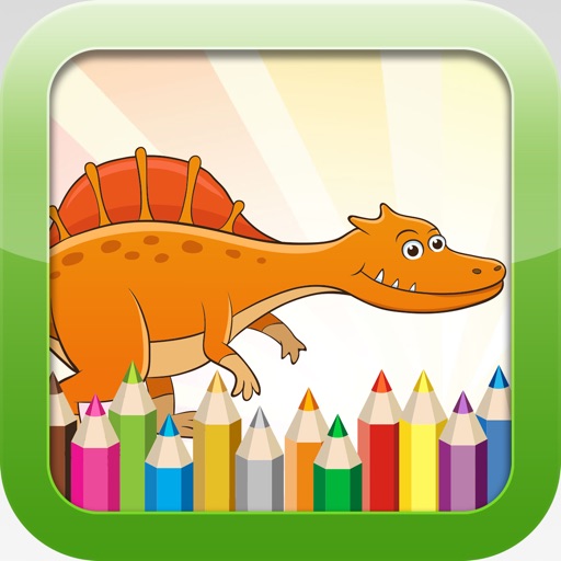 Dinosaur Coloring Book - Educational Coloring Games For kids and Toddlers Free icon