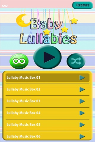 Baby Lullabies Pro - Soothing Music & Sweet Dreams in Lullaby Songs for Babies and Kids screenshot 2