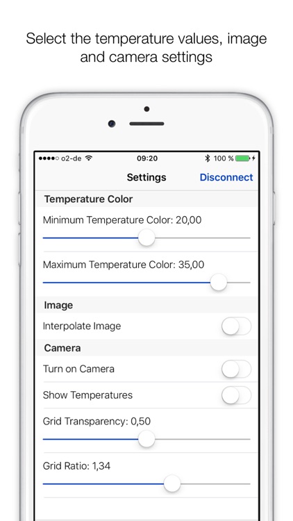 Grid-EYE - Visualize temperature data screenshot-3