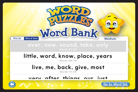 Word Puzzles: Sight Words screenshot 3