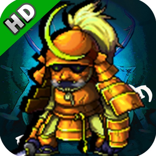 A Tiny Samurai HD - Free Fun Running Game icon