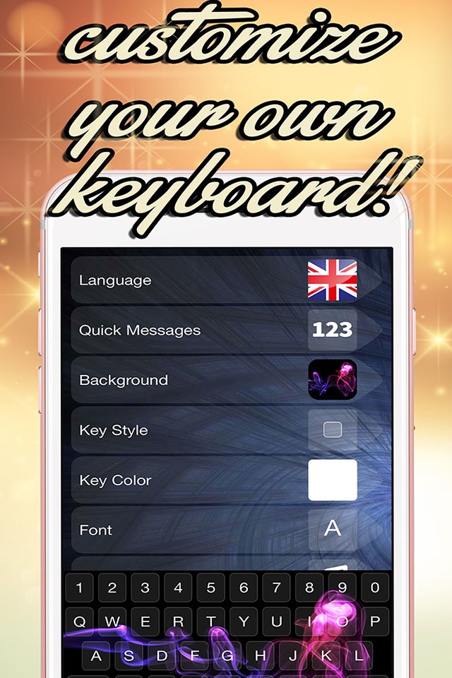 Magic Keyboard Maker – Custom Color Keyboards with New Backgrounds and Fonts screenshot 3