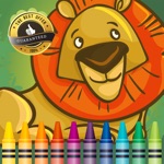 Wild animals Coloring Book These cute zoo animal coloring pages provide learning skill games free for children and toddler any age