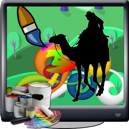 Color For Kids Games Joe Camel Edition iOS App