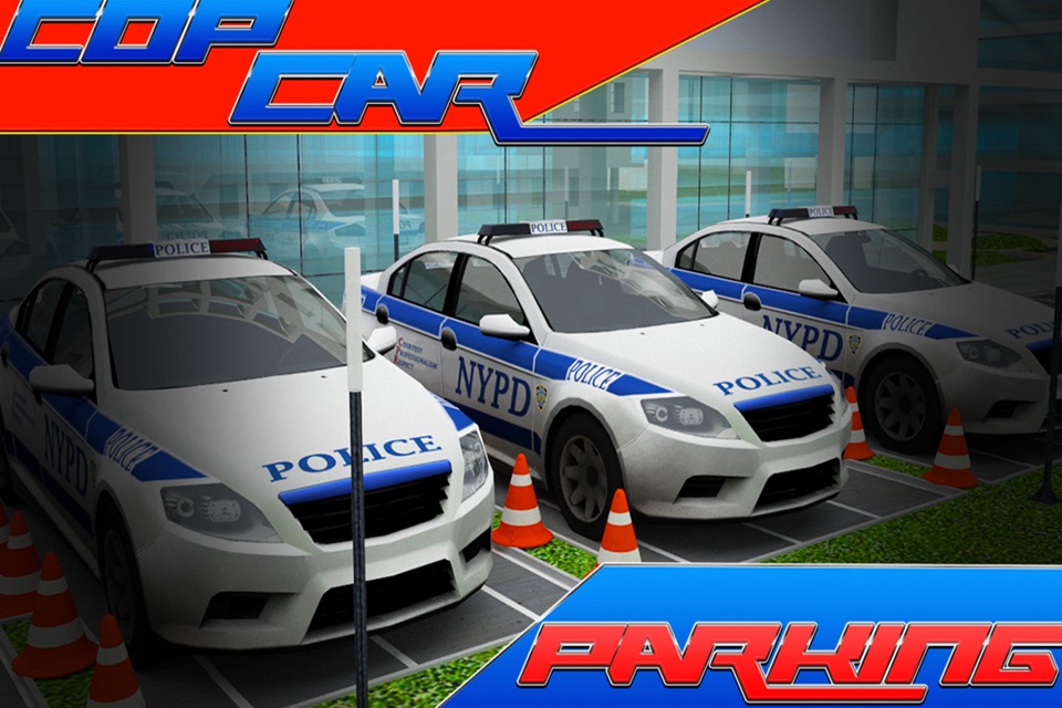 Cop Car Driving3d screenshot 2