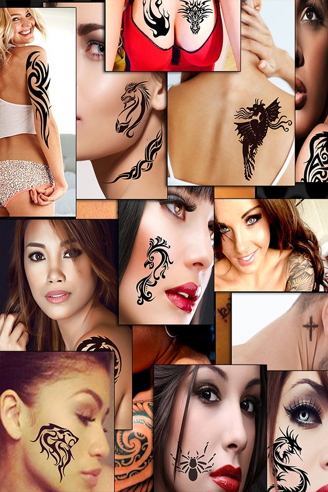 Tattoo Saloon - Add Virtual Tattoos To Your Body screenshot 4