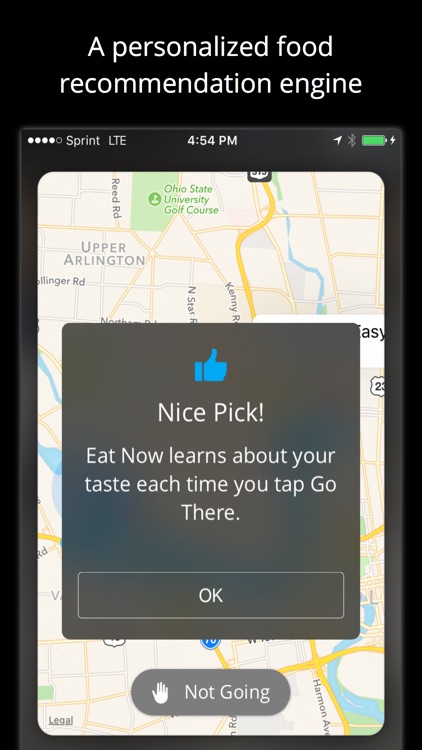 Just Eat Now - A Personalized Local Food Recommendation Engine screenshot-3