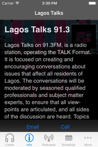 Lagos Talks 91.3 screenshot 2