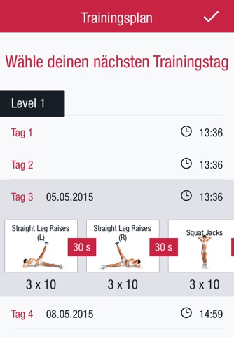Runtastic Leg Trainer Workouts screenshot 4