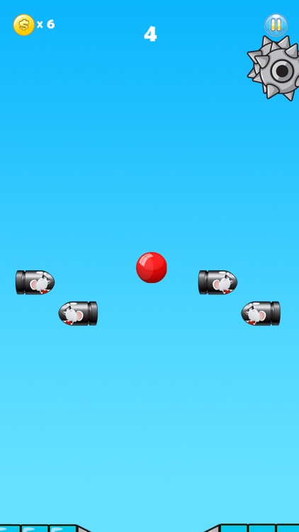 Red Bounce Ball Jump Up