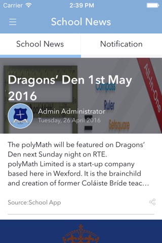 Coláiste Bríde Enniscorthy screenshot 2