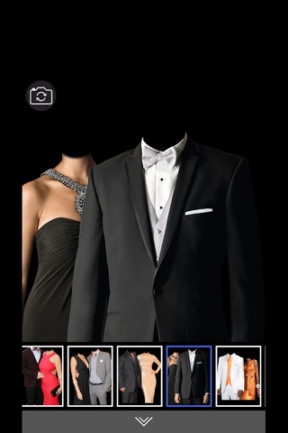 Couple Suit  -Latest and new photo montage with own photo or camera screenshot 2
