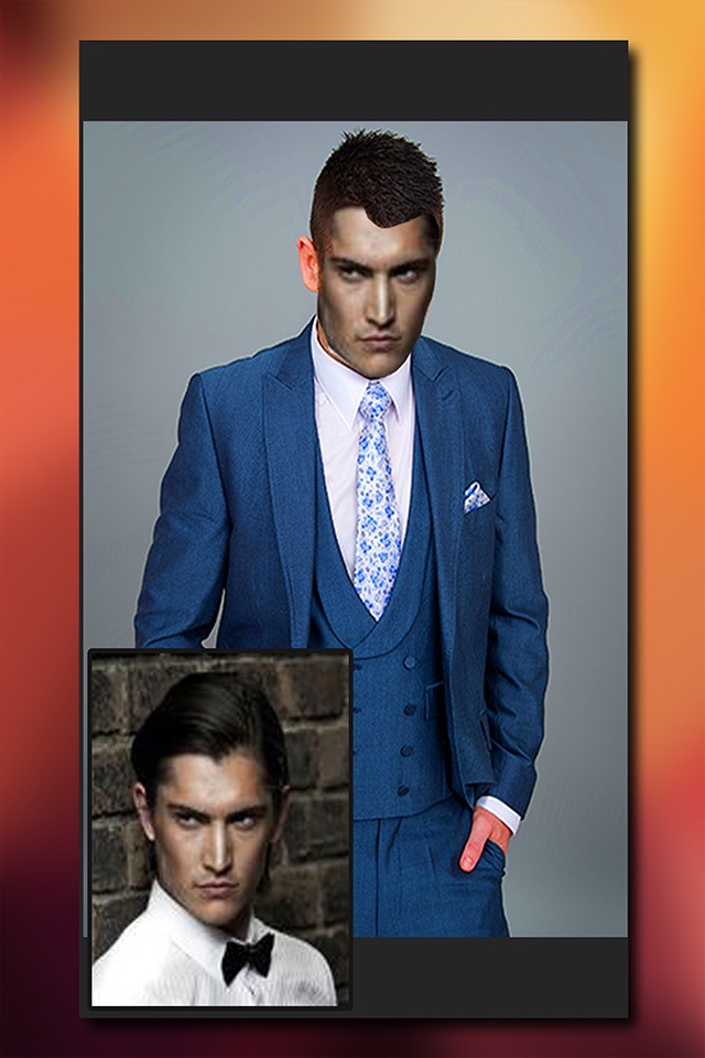 Man Suit Photo Editor - Head in Hole Picture Maker For Stylish Boys & Men screenshot 3