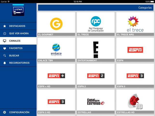 Guía TV Tigo Star for iPad(圖4)-速報App