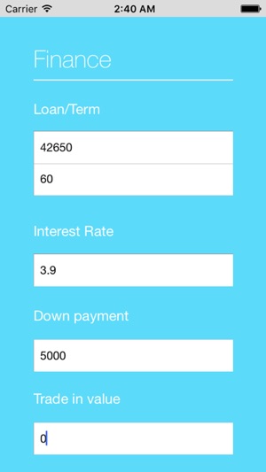 Appchitec.CarPayment