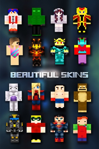 Skin.s Booth for PE - Pixel Texture Simulator & Exporter for Mine.craft Pocket Edition Lite screenshot 2